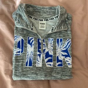 Victoria’s Secret PINK Half-Zip Hoodie